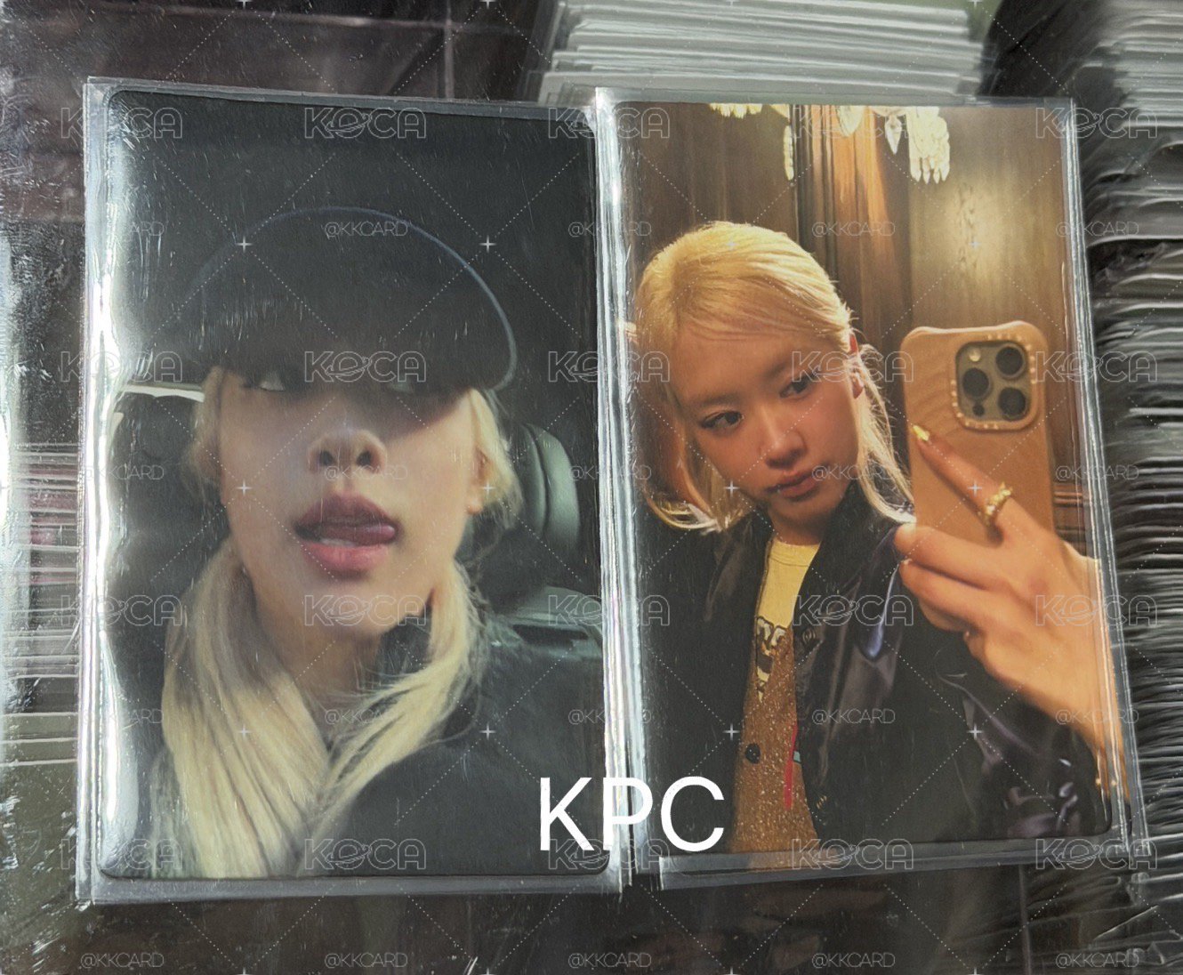 BLACKPINK ROSÉ 墨爾本 快閃店 滿額卡 一組兩張