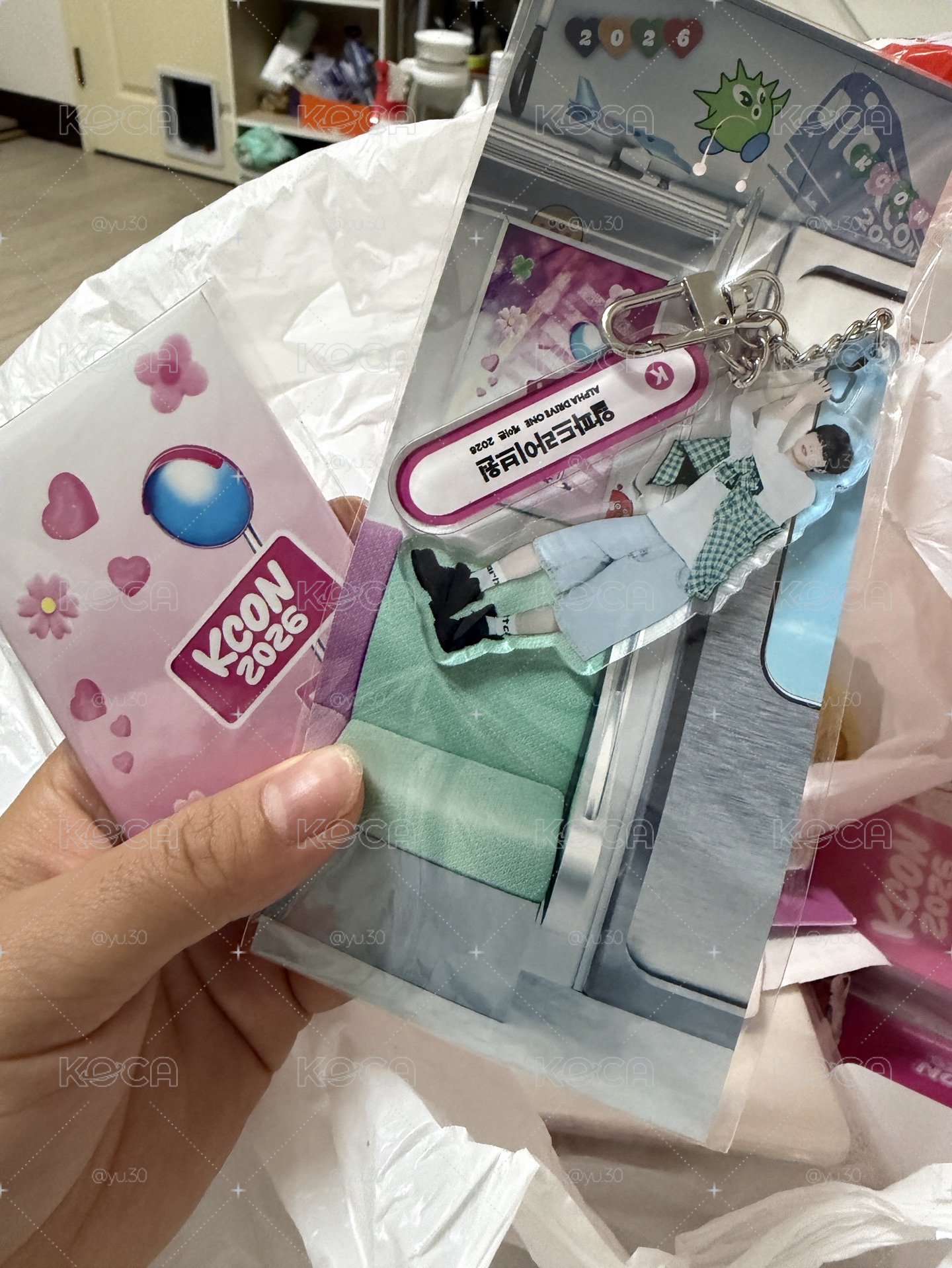 崔立于 姜玗進 鄭相炫 kcon周邊