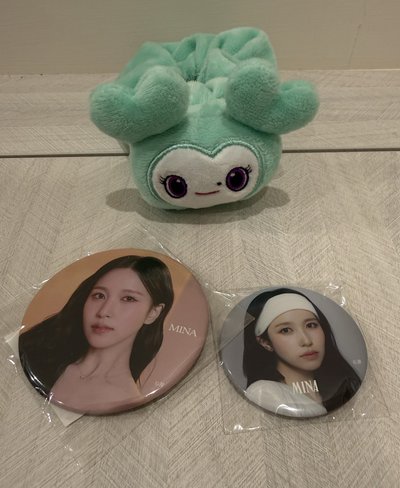 Mina Gigo髮圈+徽章