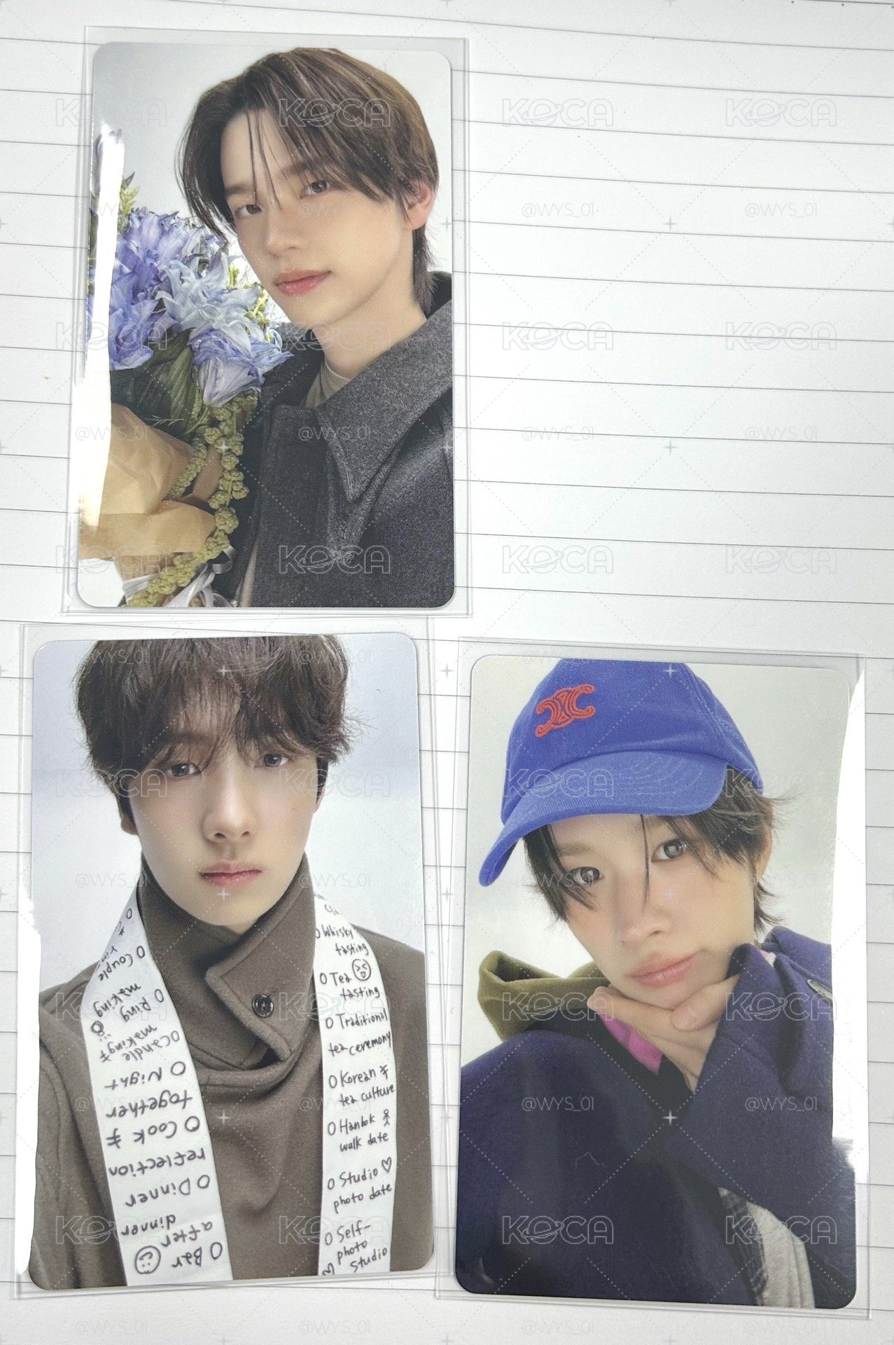 TWS 迷五 wvs C ver. 特典卡 3張