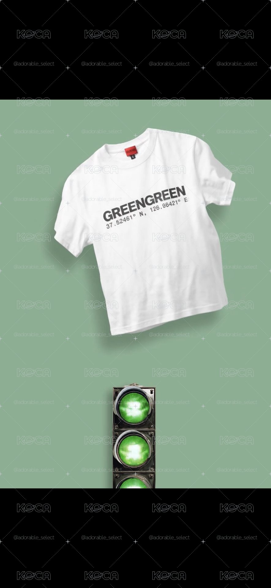 [全新現貨] CORTIS S/S 迷二官方周邊 T-Shirt 首爾線下限定（白）+徽章 Set