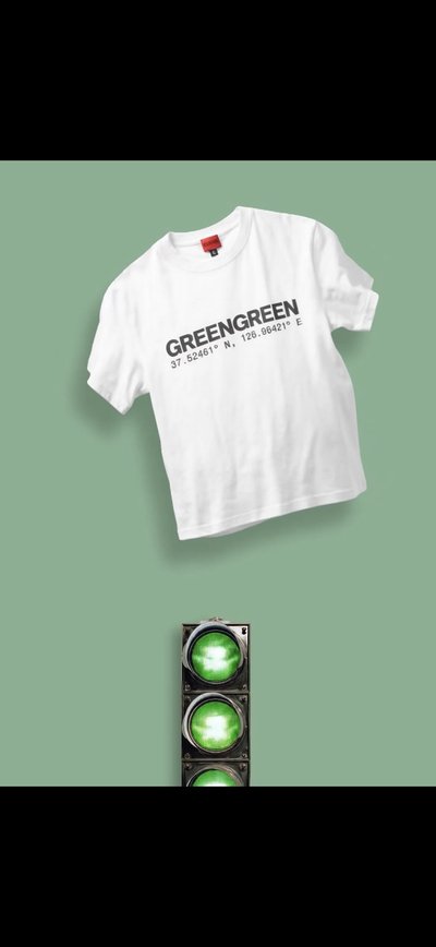 CORTIS S/S 迷二官方周邊 T-Shirt 首爾線下限定（白）+徽章