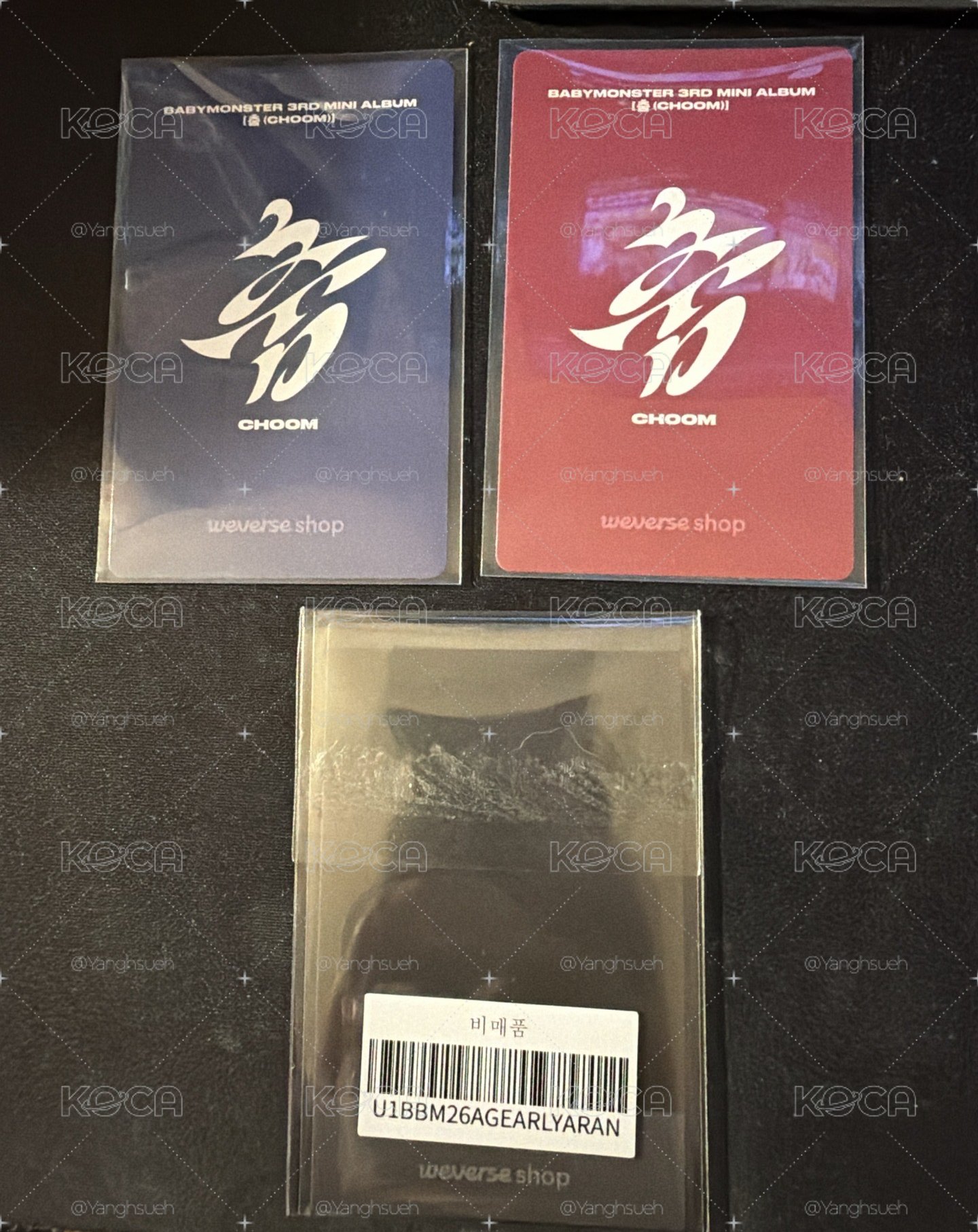 춤 (CHOOM) wvs 早鳥禮A/B Ver. 特典卡 
