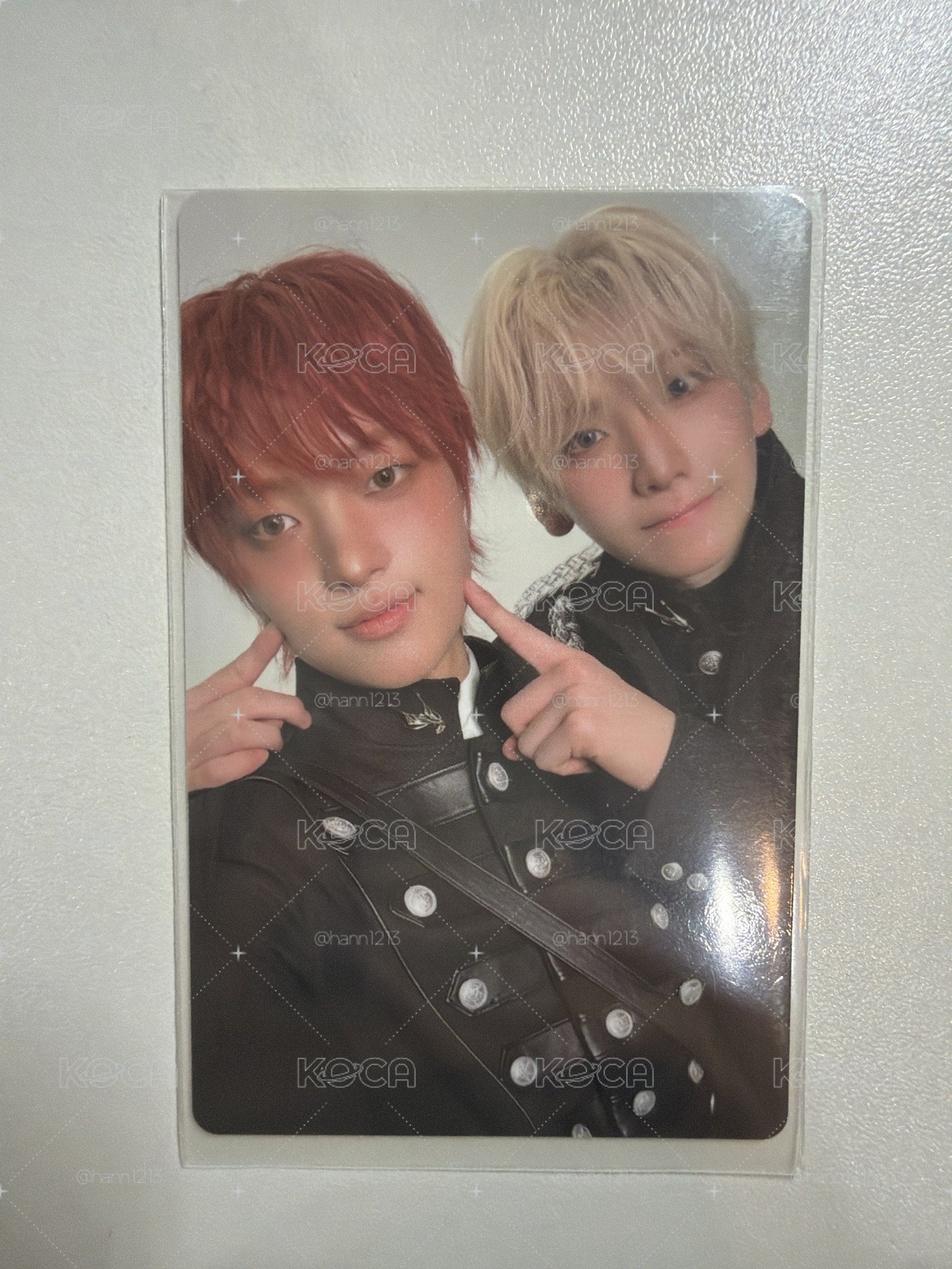 WOF 專輯雙人卡 YUMA&EJ