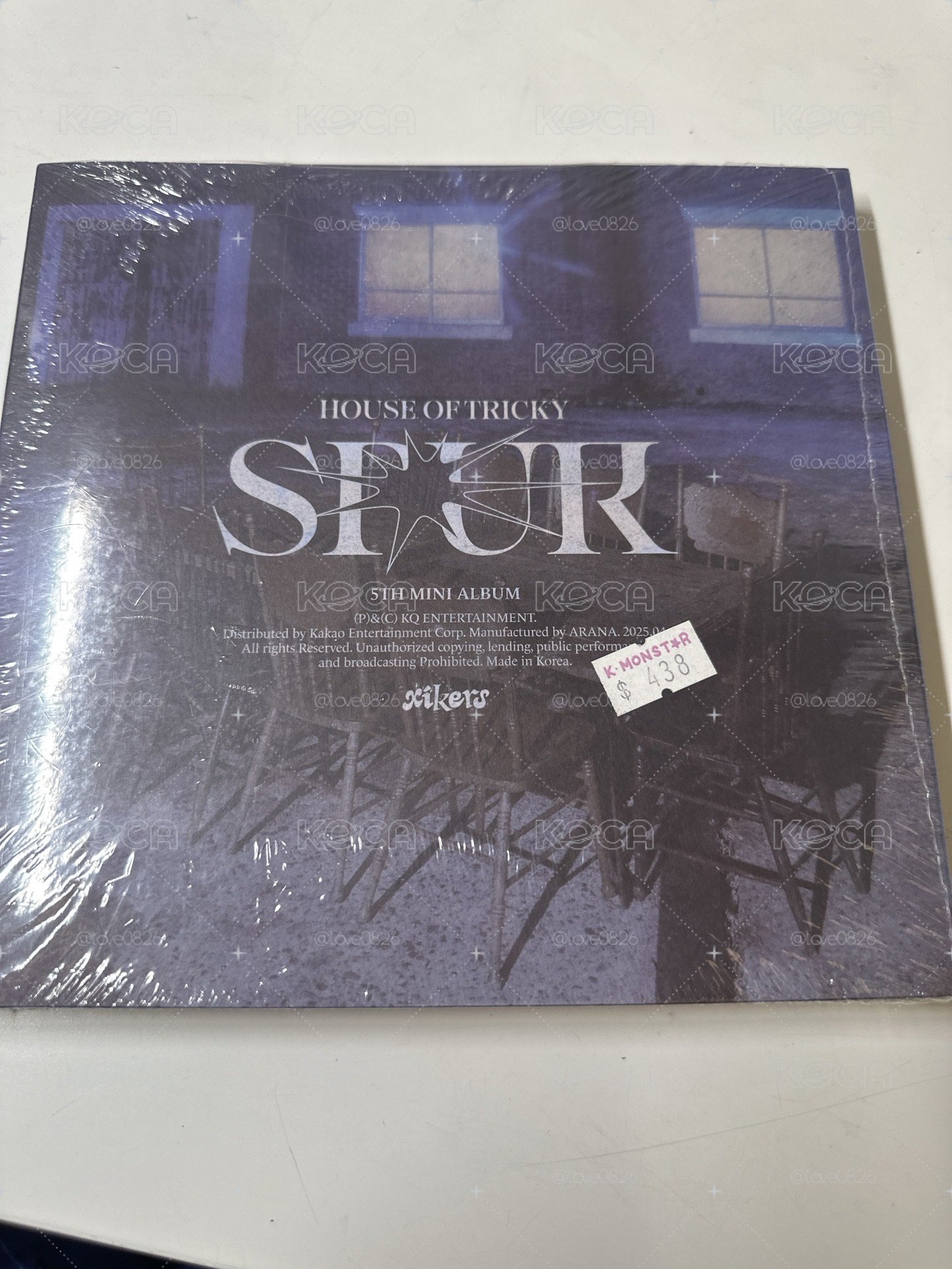 xikers 的第五張迷你專輯 《HOUSE OF TRICKY: SPUR》HIKER Ver