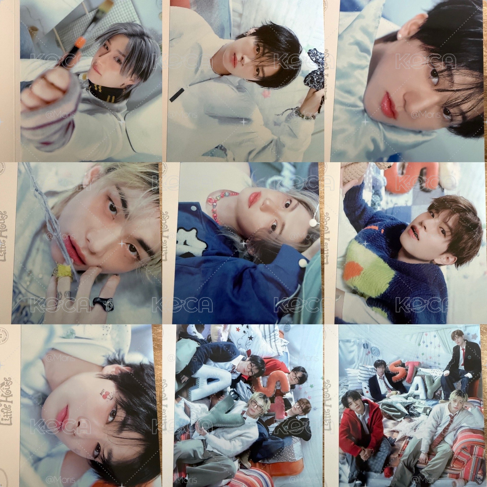 Stray kids 韓國 6期 見面會 周邊 明信片書 大卡 little house
