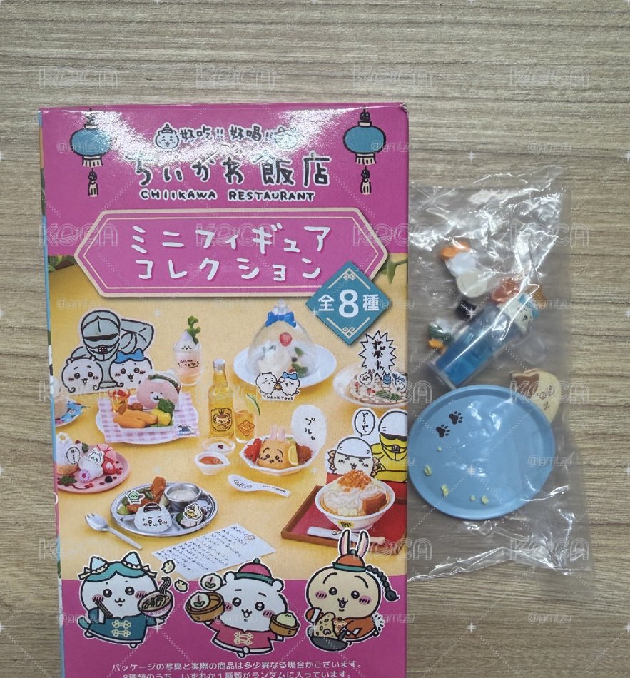 吉伊卡哇 來來飯店盲盒 小八款