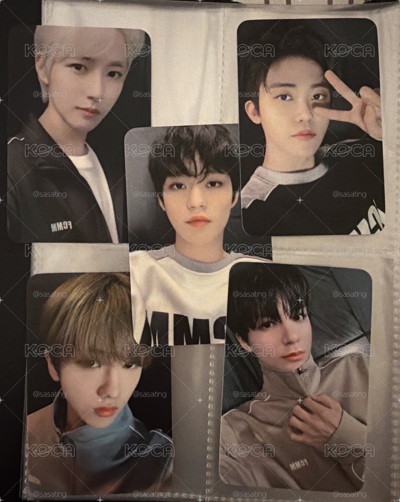 NCT DREAM fcmm代言卡整套