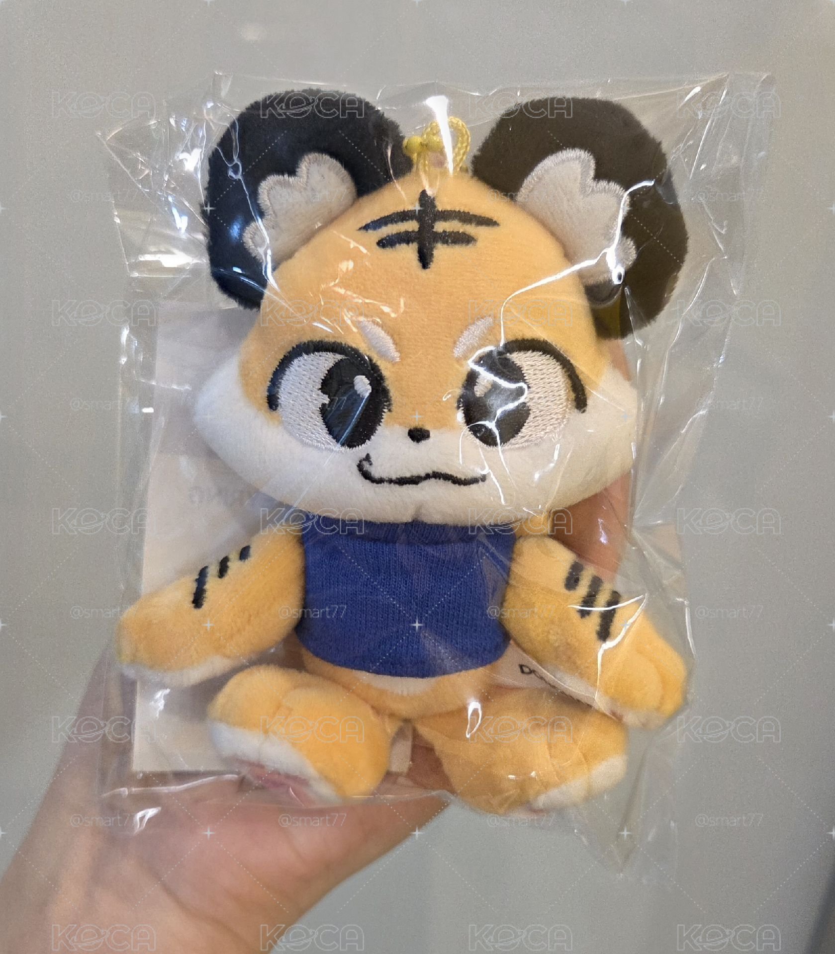 東海solo演唱會場周 老虎吊飾娃
