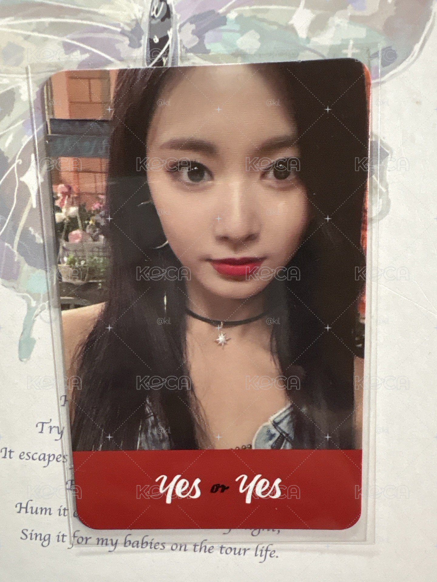 子瑜 yes or yes專卡