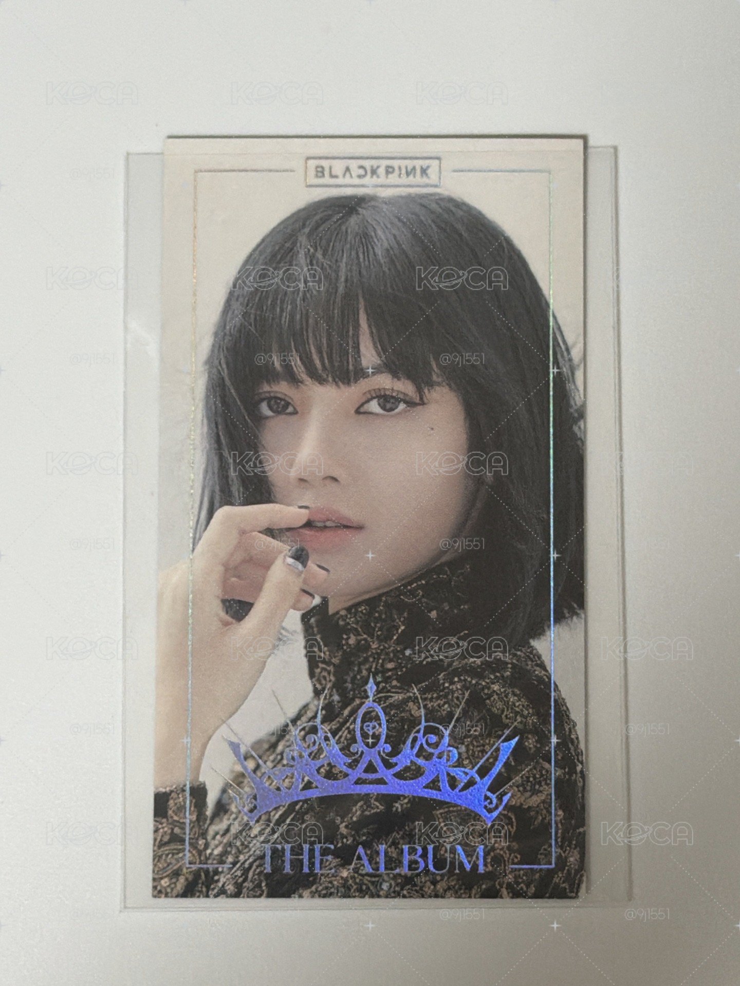 THE ALBUM特典卡