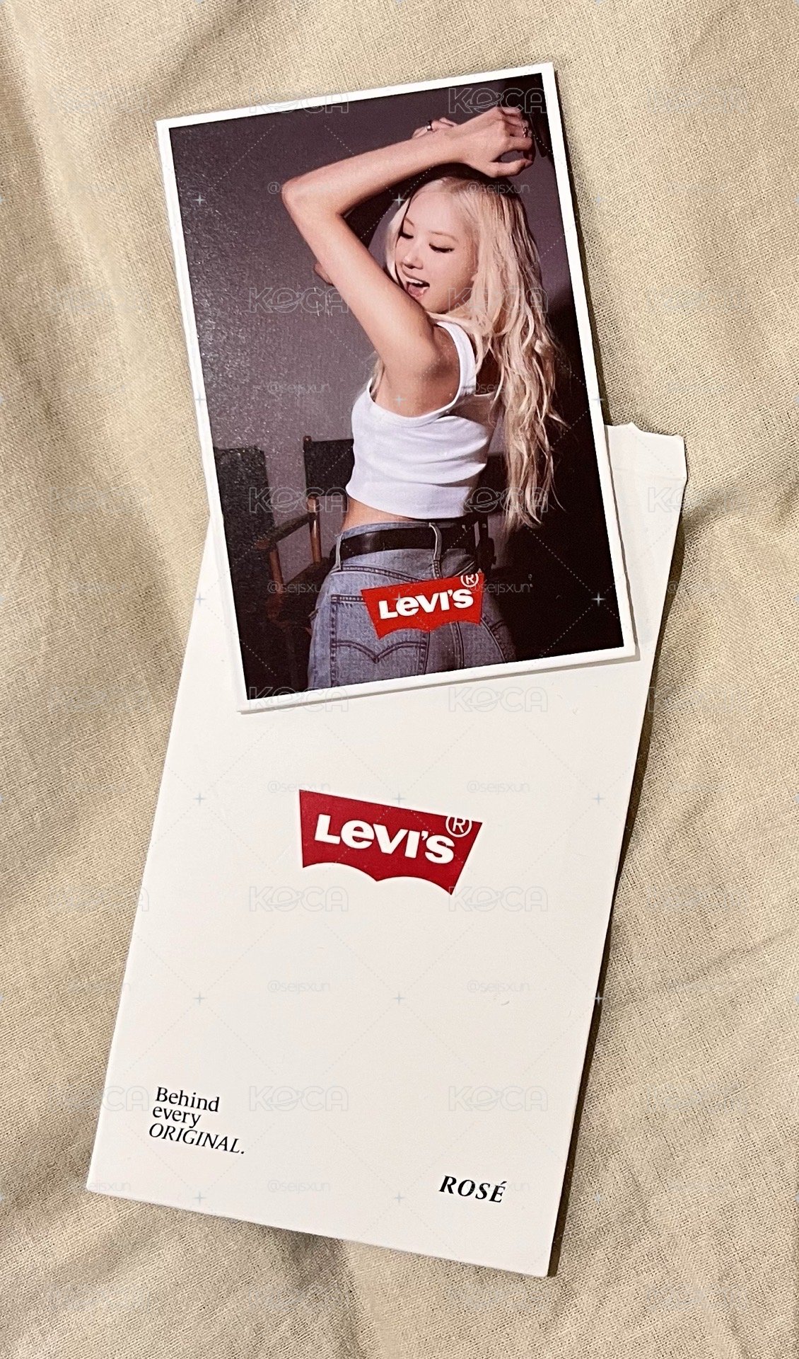 🌹肉 LEVI’S 快閃代言卡