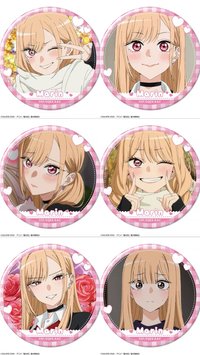 第二季 TVアニメ「その着せ替え人形(ビスク・ドール)は恋をする」Season 2 缶バッジ デザイン
