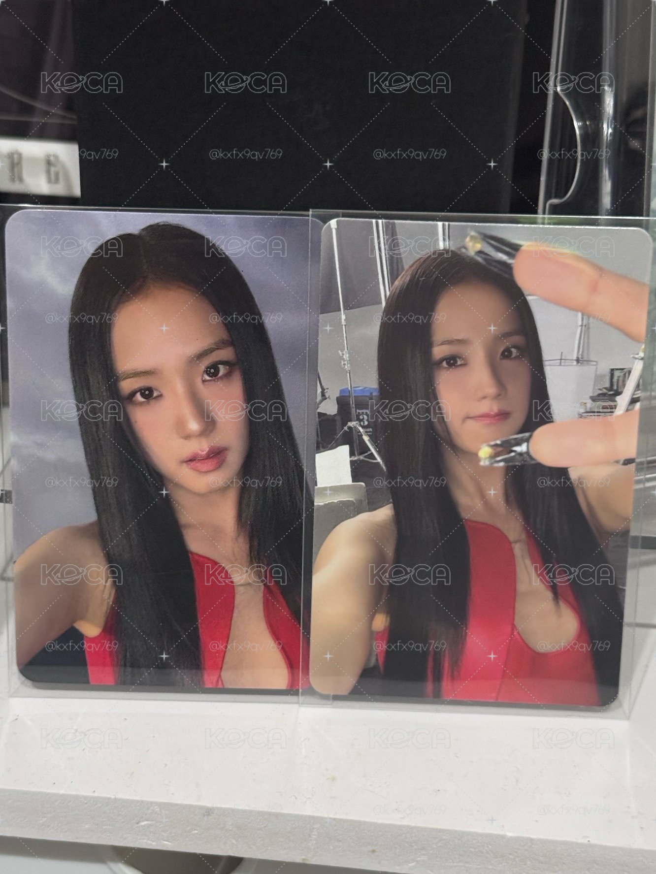 JISOO｜紅衣造型