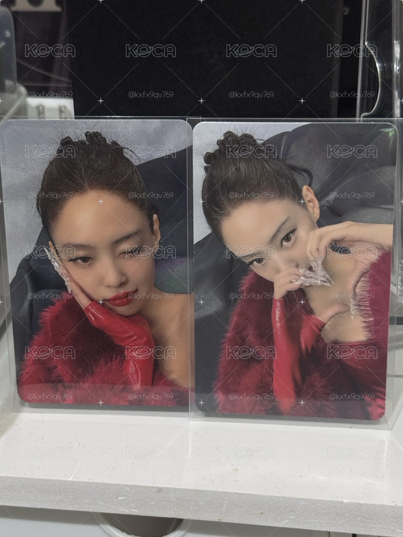 JENNIE｜紅衣造型