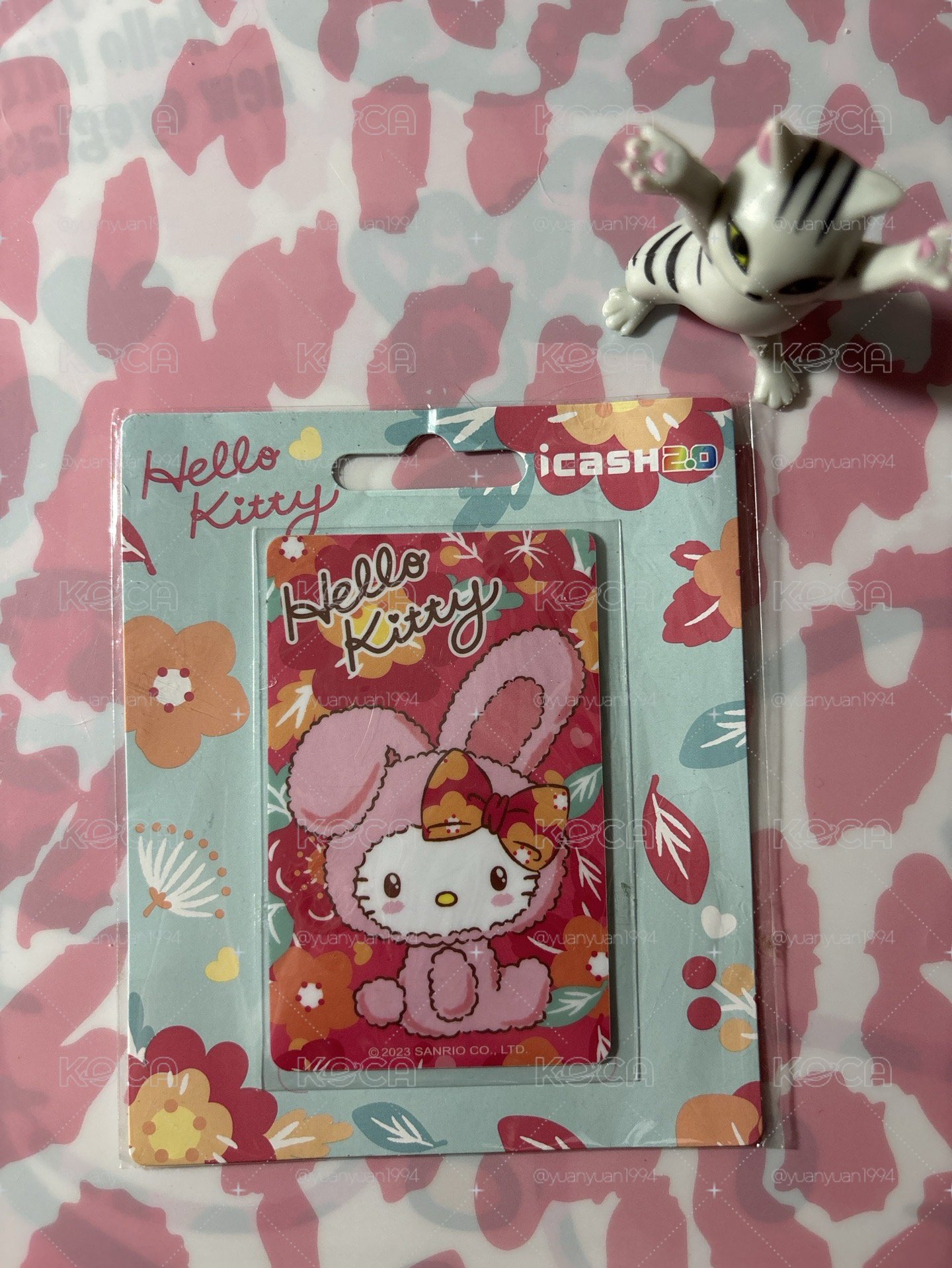 Hello kitty cash 2.0 卡片