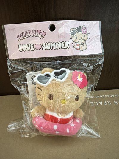 Olive young 黑皮hello kitty 三麗鷗