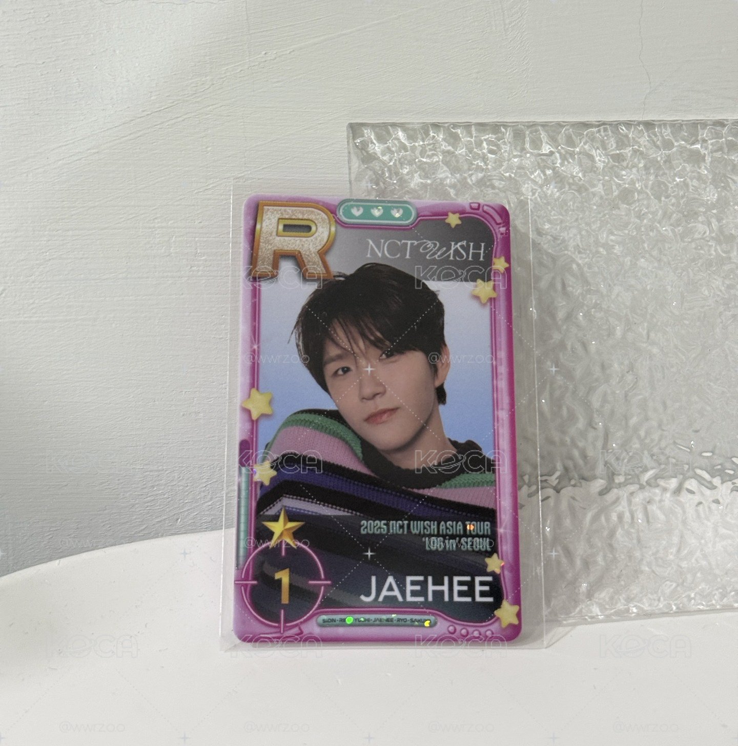 LOGIN SUPERSTAR SM 遊戲卡 JAEHEE