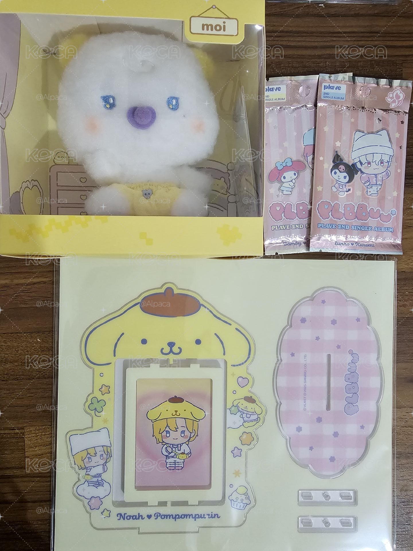 PLAVE MMMM Baby room 💜寶寶娃Set