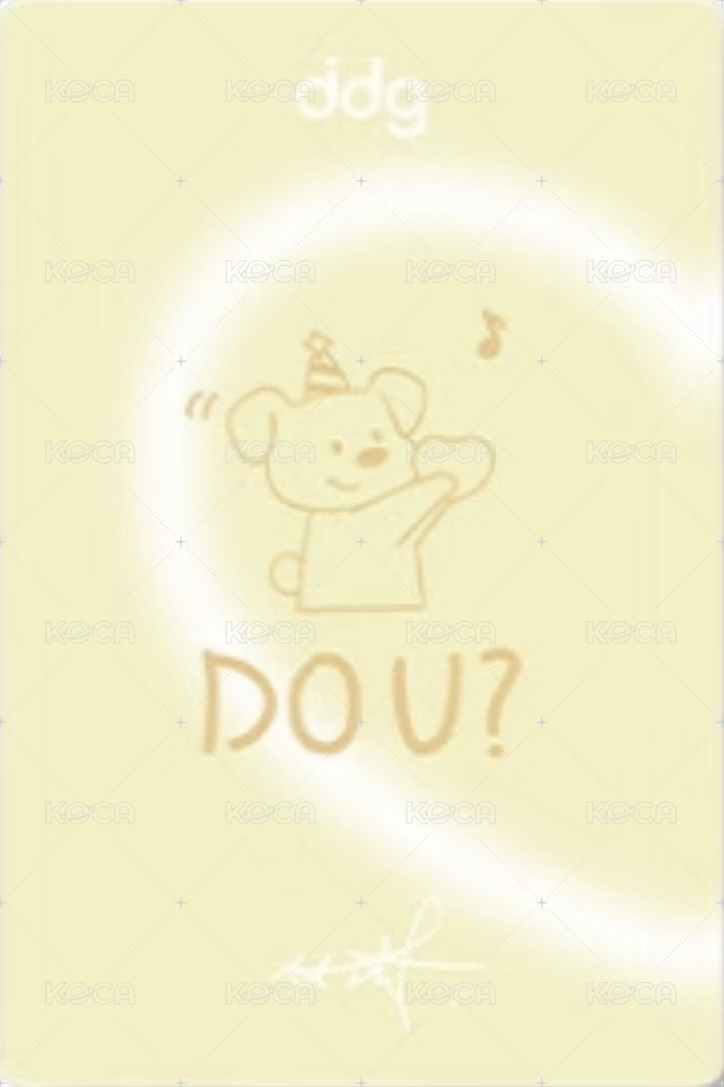 ddg 5.0 代言卡 弘聲迴響 背面