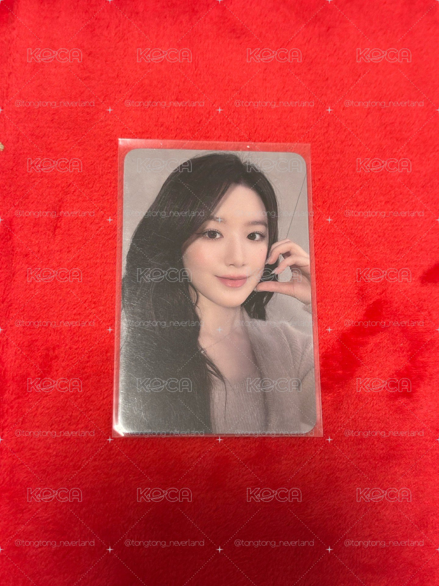 i-dle 正二 EL比心