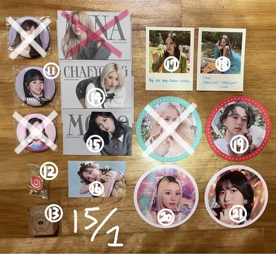 TWICE 各種週邊💫