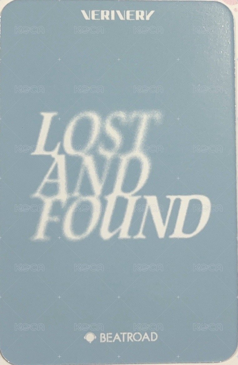 Lost and Found br 線上 簽售卡 吸管ver. 背面