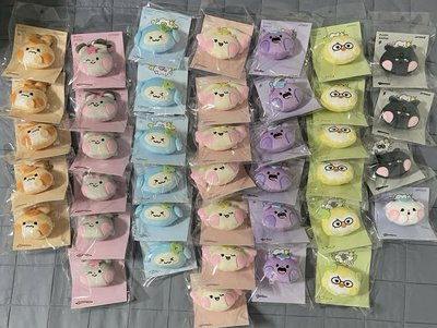 Ateez Mighteez魔法娃、卡套、大頭別針、掃帚娃
