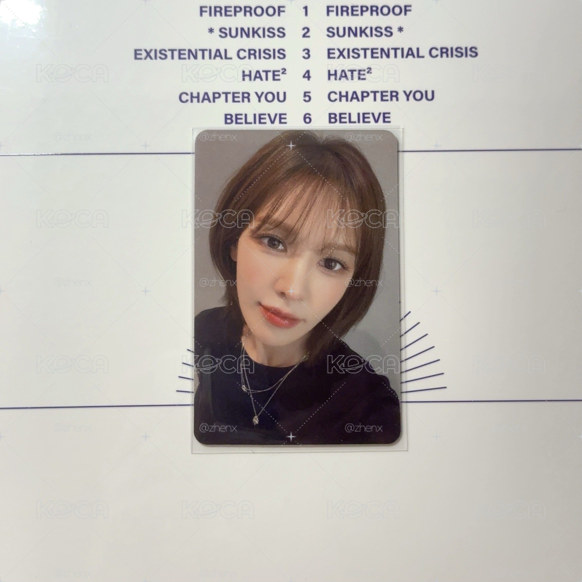 WENDY AM 簽售特典