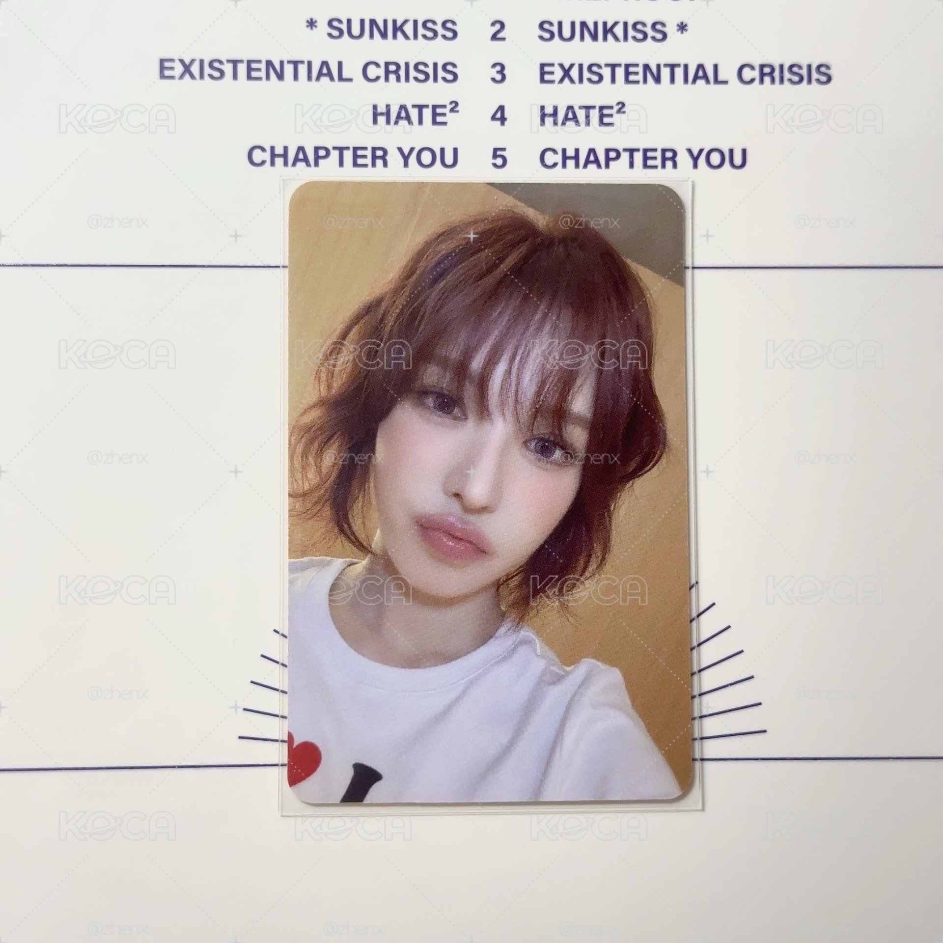 WENDY AM 1.0 簽售卡