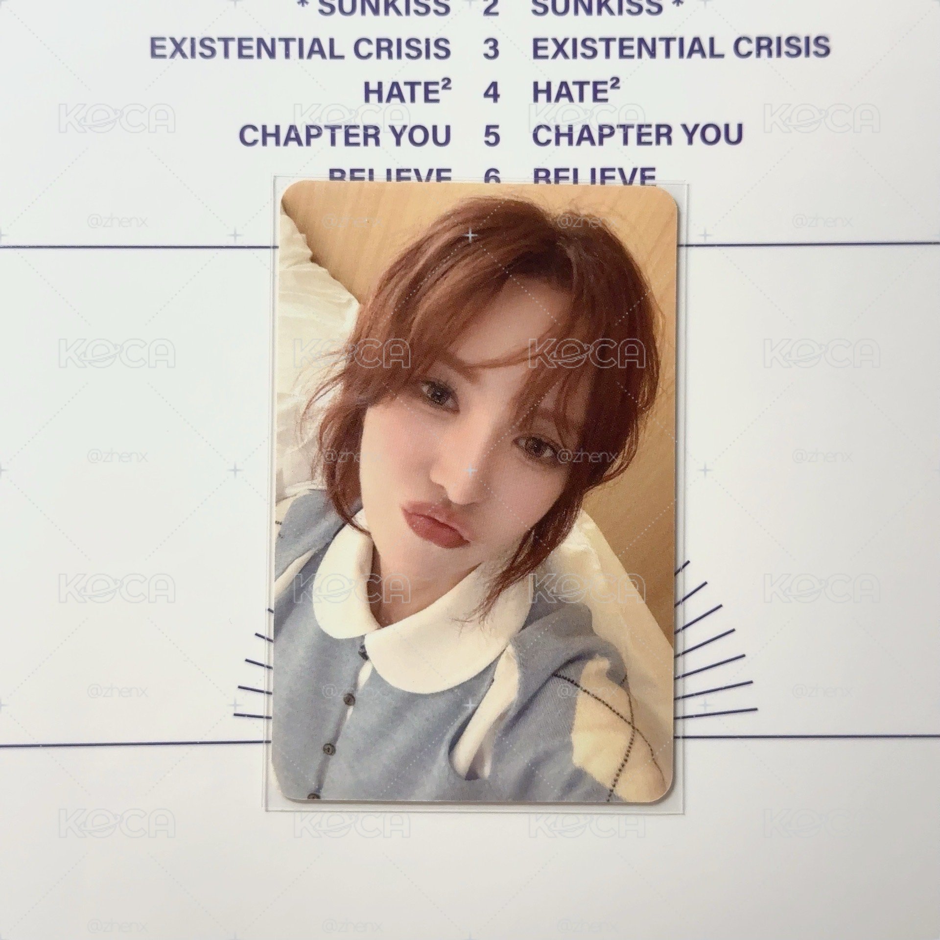 WENDY AM 1.0 簽售卡