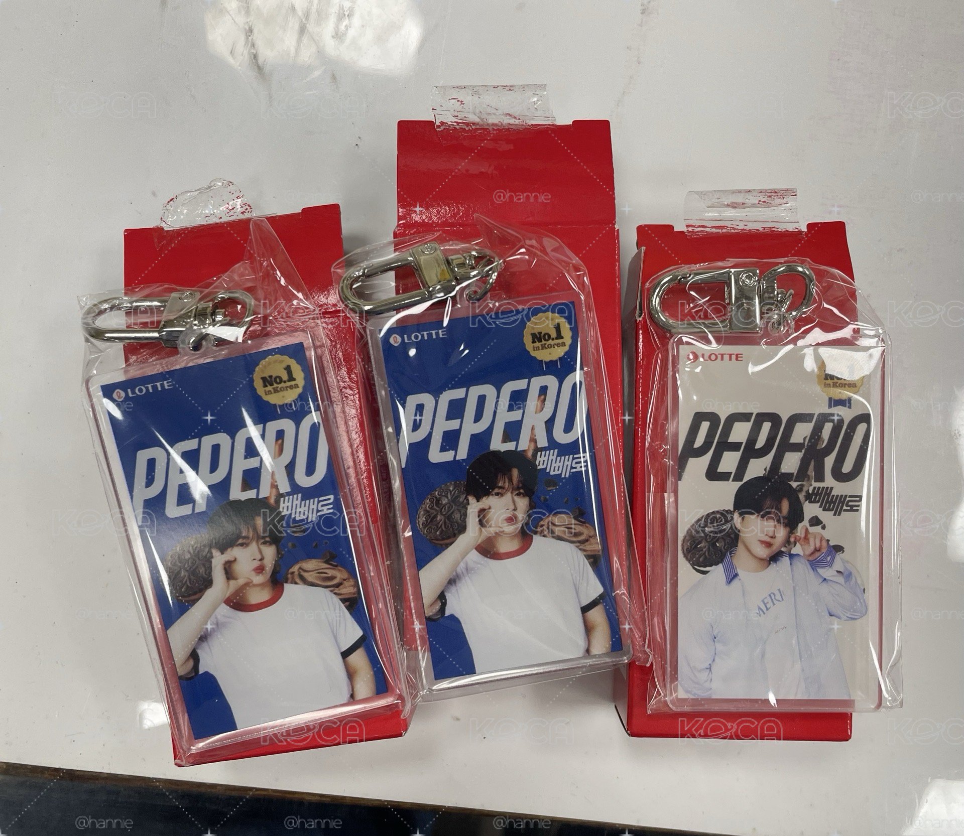 pepero吊飾