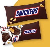 代言 抱枕 snickers士力架抱你好運枕
