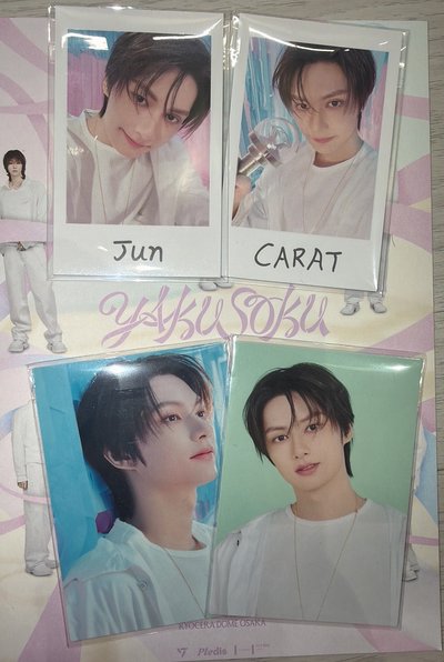 SEVENTEEN YAKUSOKU Jun拍立得一鍵畢業