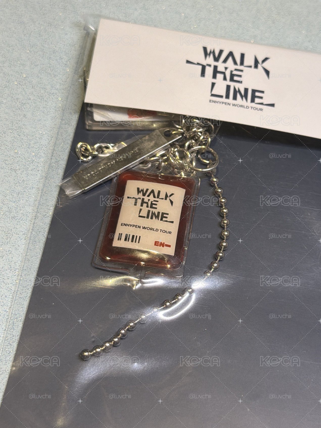 Walk the line周邊 血包吊飾