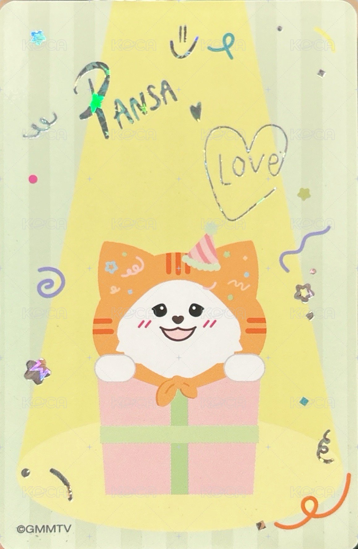 26年1月書展 MILKLOVE 抽選卡  背面