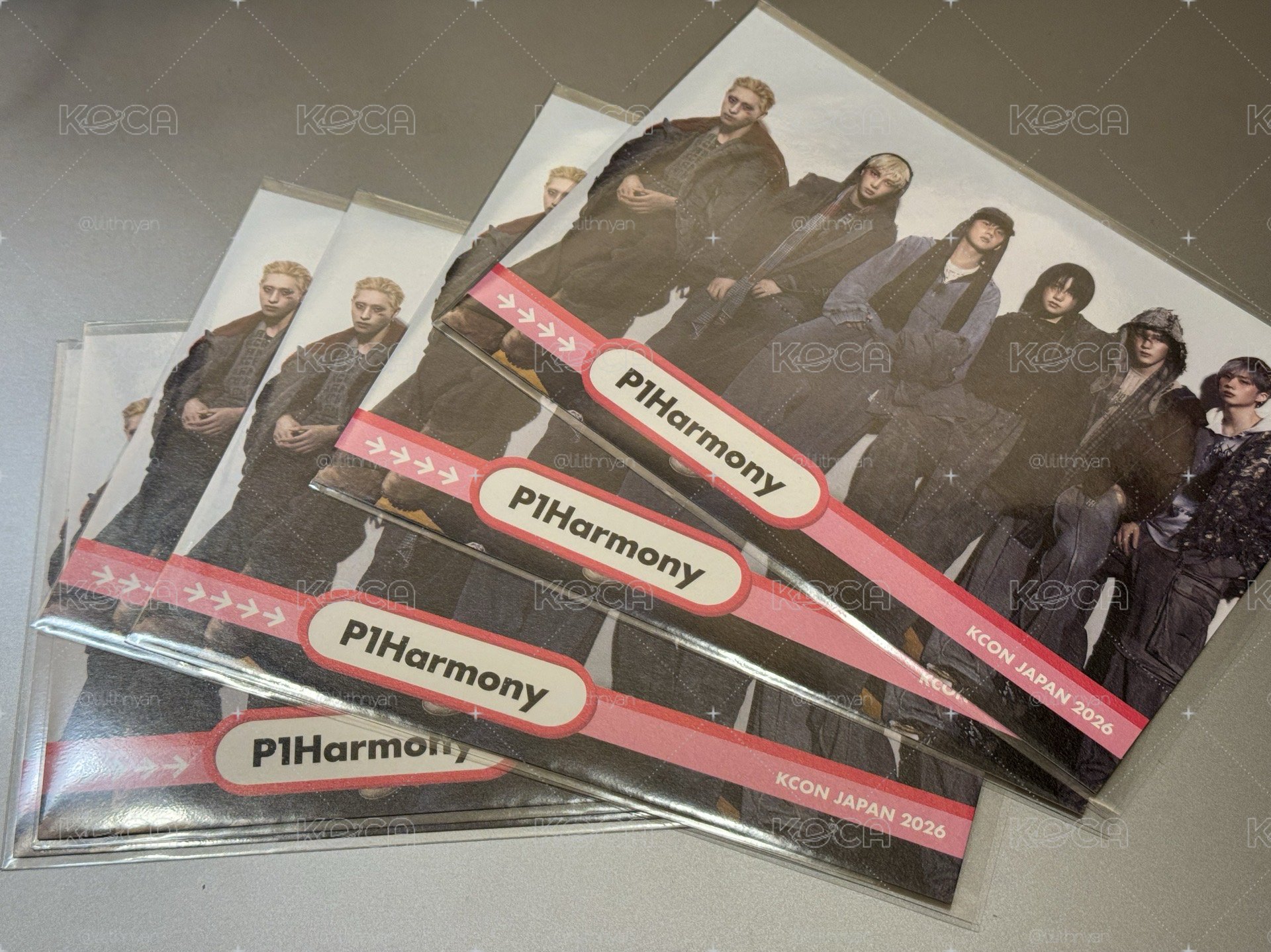 P1harmony kcon japan kuji 線上抽選  D賞 小卡 E賞 明信片