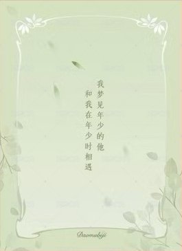 2024新年 回望 拍立得  背面