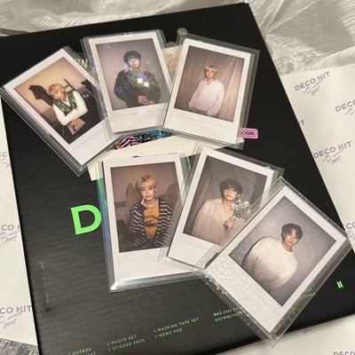 BTS / DECO KIT 拆售 小卡 拍立得 筆記本組