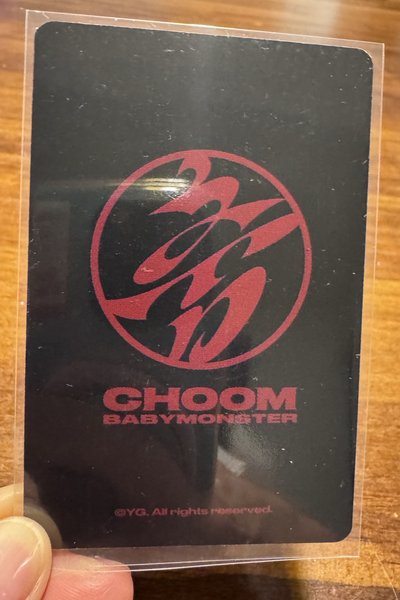 춤 (CHOOM) 卡包 隨機卡 Babymonster