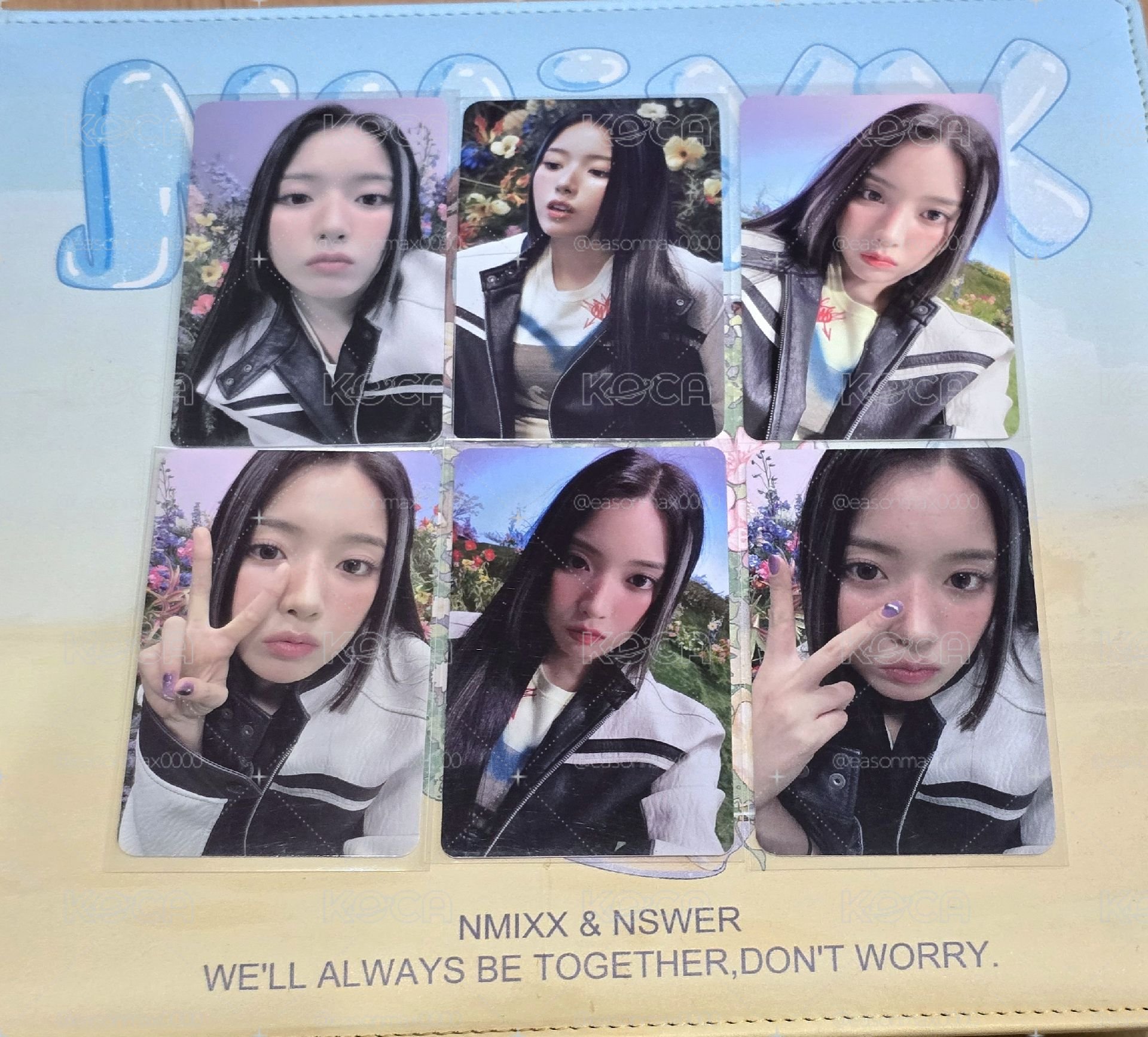 NMIXX 智友 JIWOO expergo 同造型打歌卡 入場卡 特典 專卡