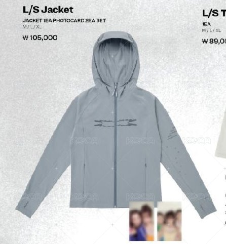 PUREFLOW 夾克L/S Jacket | LE SSERAFIM - PUREFLOW pt.1 - 夾克