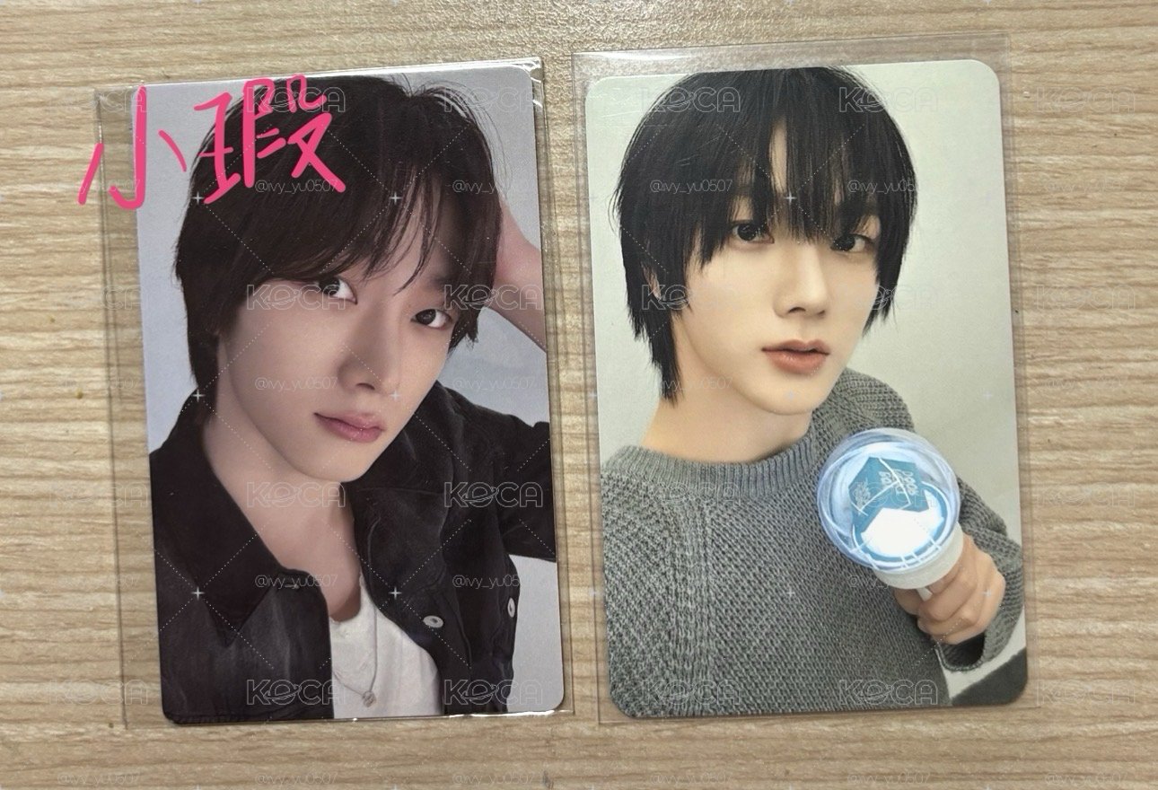 boynextdoor SUNGHO no genre wvs特典卡 手燈卡  未滿100請記得下包手！