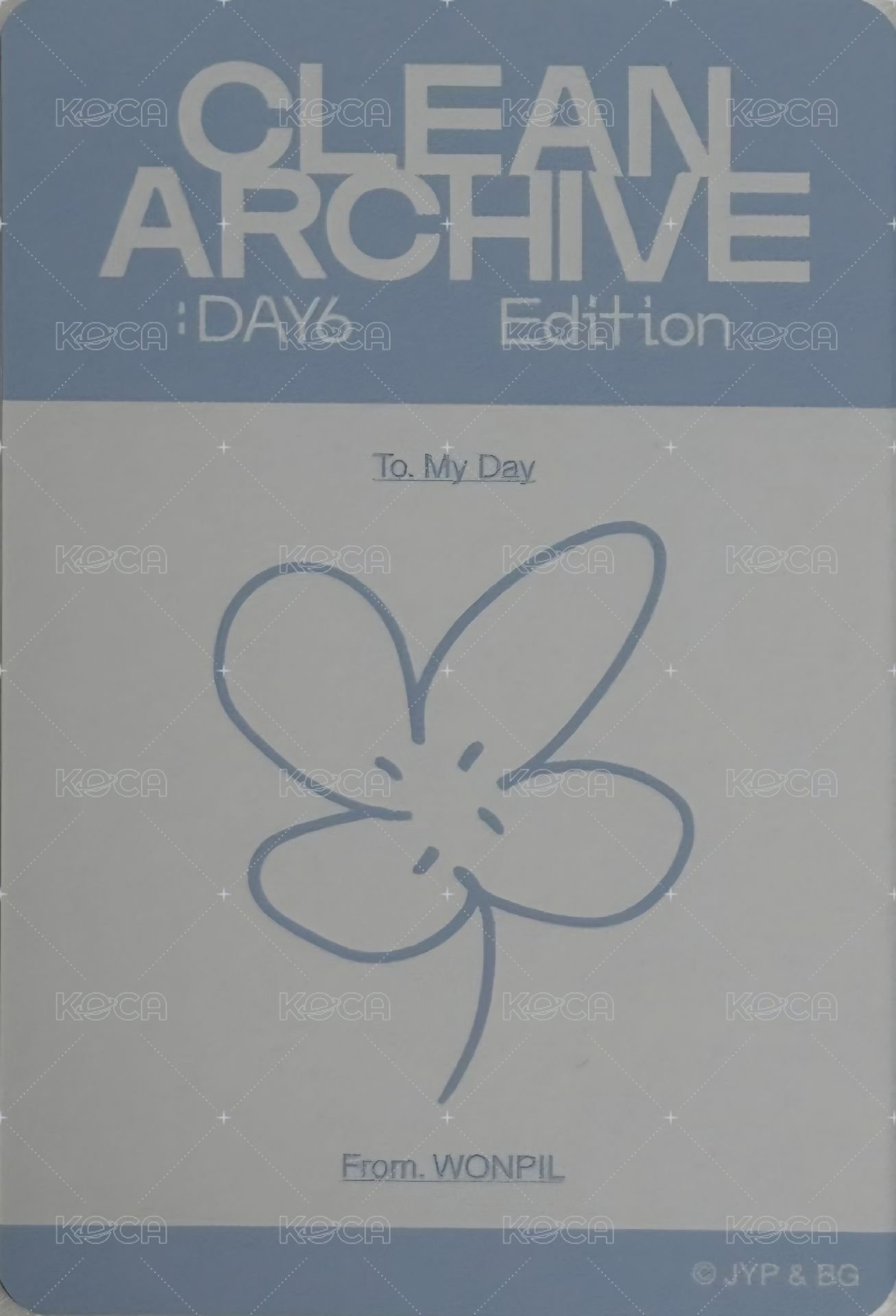 六期會員禮 會員禮卡  背面