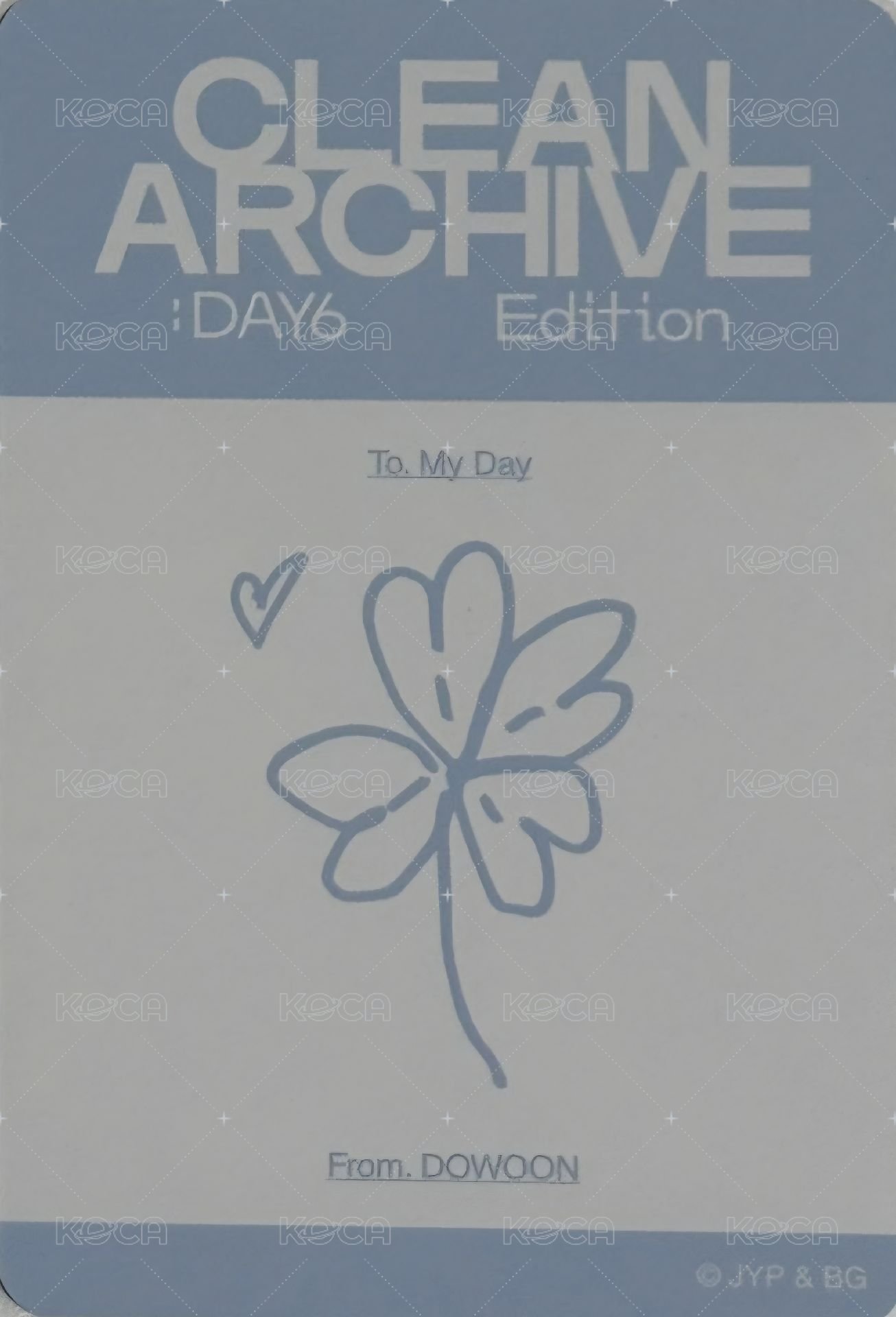 六期會員禮 會員禮卡  背面