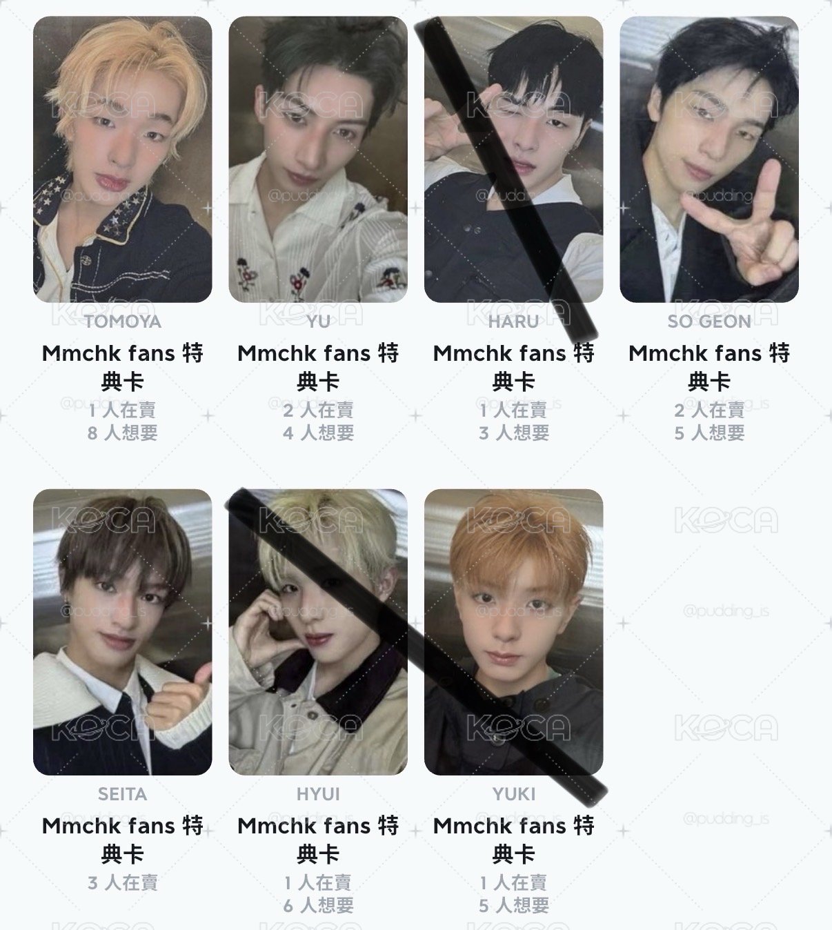 🐧🐈‍⬛🐾🦌Mmchk fans特典