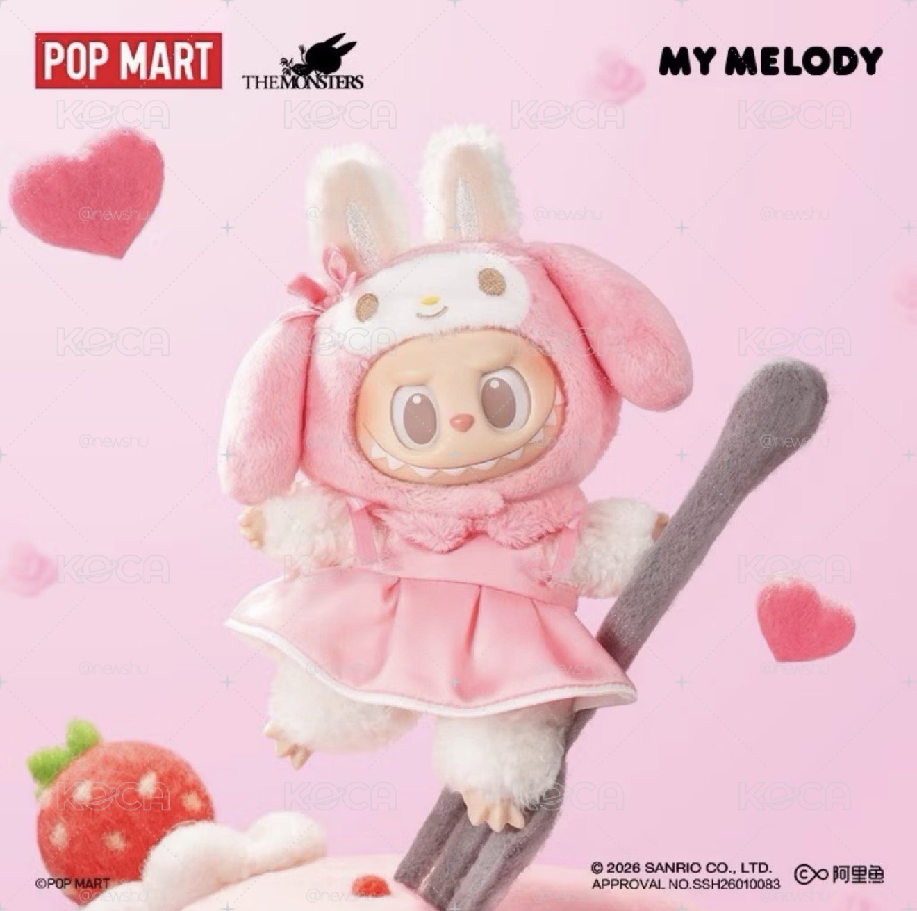 LABUBU x SANRIO x MELODY