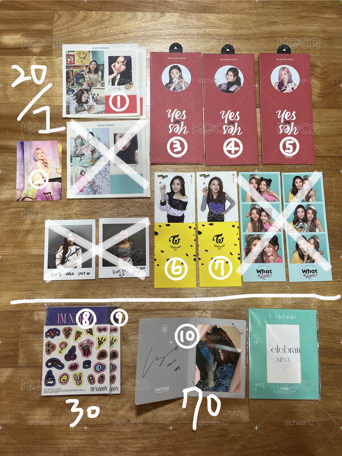 TWICE 各種週邊💫