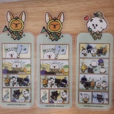 現貨 FINDING MOA 書籤 黃春 栗嘻