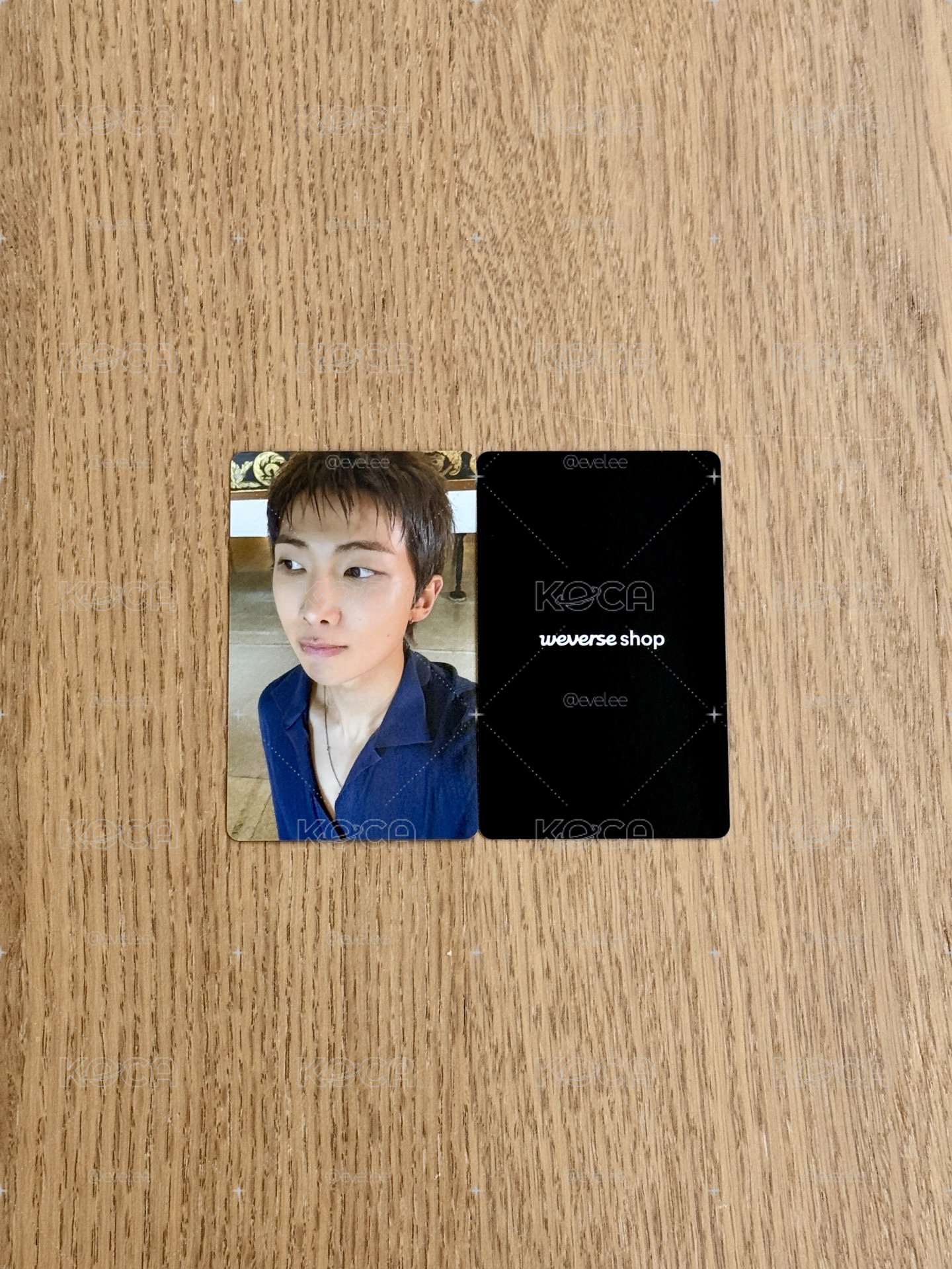 BTS WORLD TOUR 'ARIRANG' IN GOYANG 高陽場 會場限定特典小卡 - RM 金南俊 一張